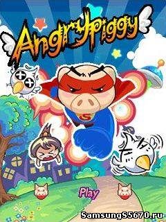 Игра Злая Свинья Angry Piggy