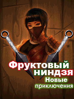 Игра Фруктовый ниндзя Новые приключения Fruit ninja New Adventure