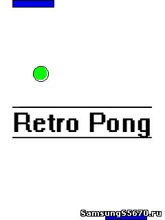 Игра Ретро Пинг-Понг Retro Pong