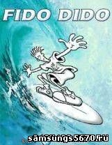 Игра Fido Dido Surfing