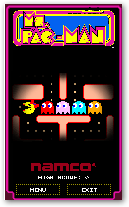 Игра Ms. PAC-MAN 2010