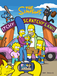 Игра The Simpsons 2 Itchy and Scratchy Land