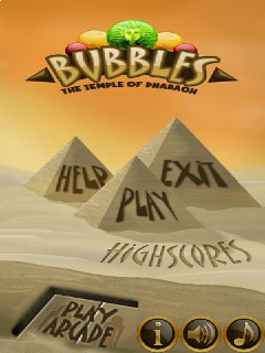 Игра Пузыри Храма Фараона Bubbles The Temple of Pharaoh