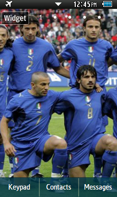 Тема Italy EURO 2012